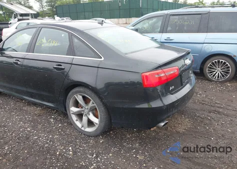 2013 Audi A6 3.0T Premium from USA, damaged, VIN WAUHGAFC1DN105321